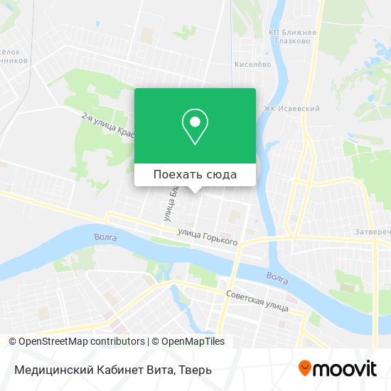 Карта Медицинский Кабинет Вита