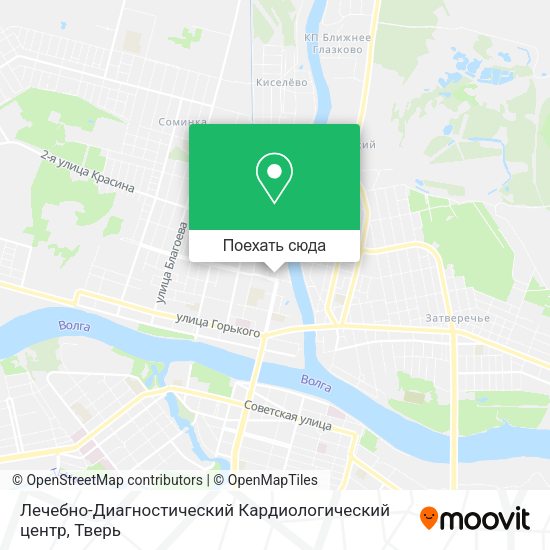 Карта Лечебно-Диагностический Кардиологический центр