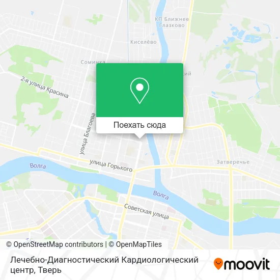 Карта Лечебно-Диагностический Кардиологический центр