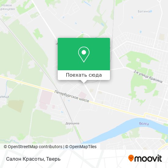 Карта Салон Красоты