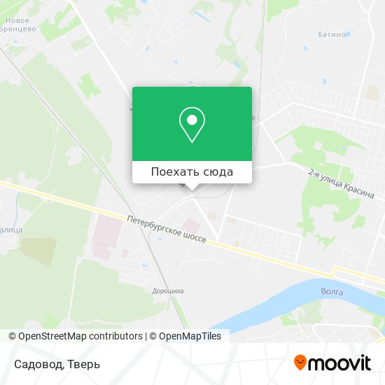 Карта Садовод