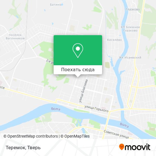 Карта Теремок