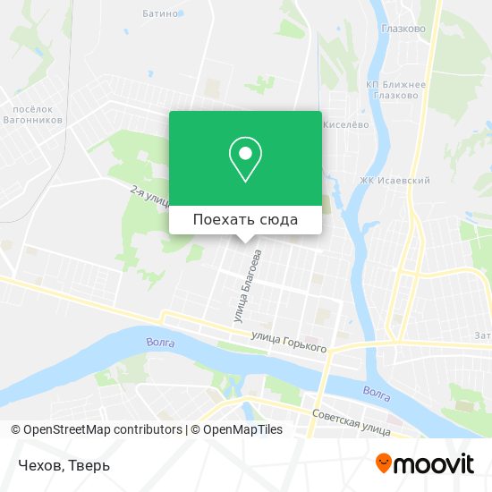Карта Чехов