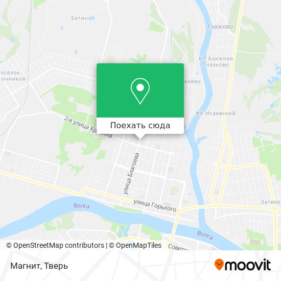 Карта Магнит