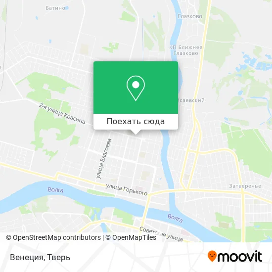 Карта Венеция