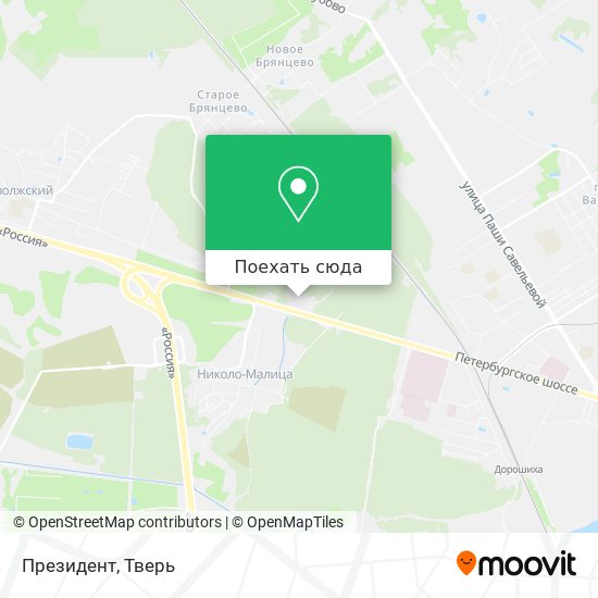 Карта Президент
