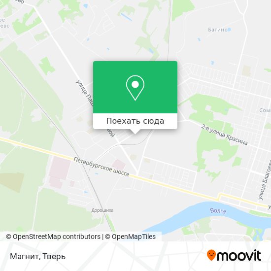 Карта Магнит
