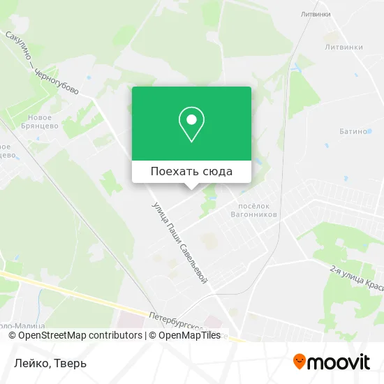 Карта Лейко