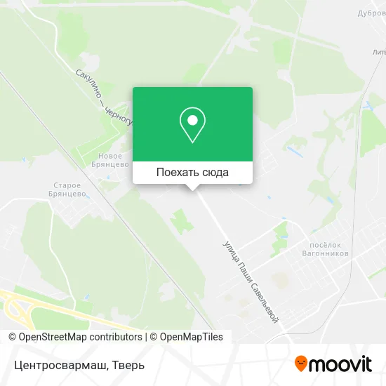 Карта Центросвармаш