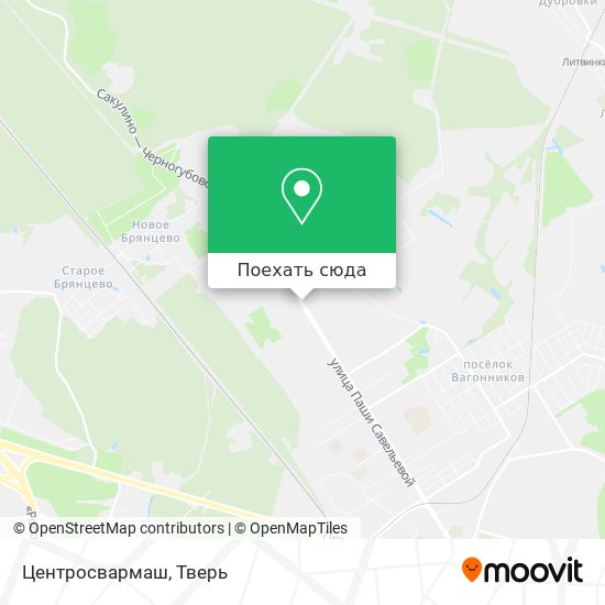 Карта Центросвармаш