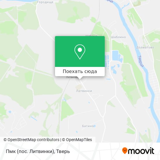 Карта Пмк (пос. Литвинки)