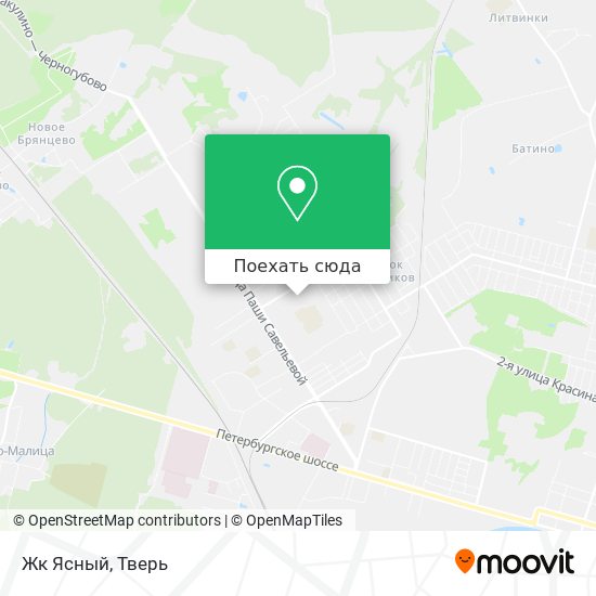 Карта Жк Ясный