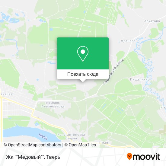 Карта Жк ""Медовый""
