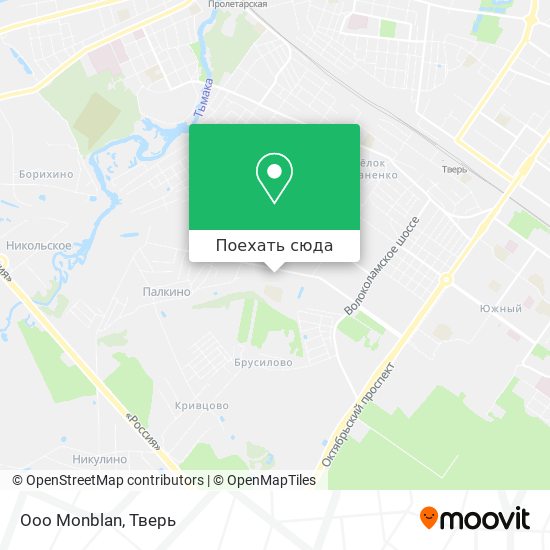 Карта Ooo Monblan