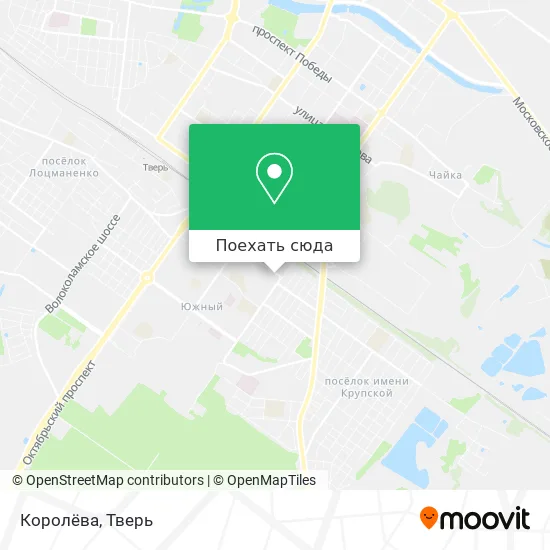 Карта Королёва