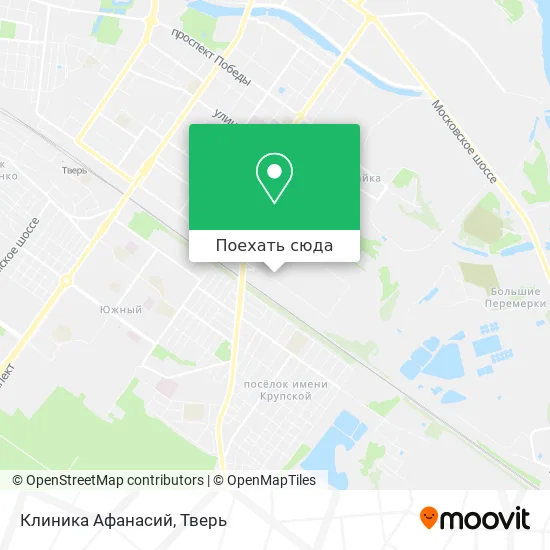 Карта Клиника Афанасий