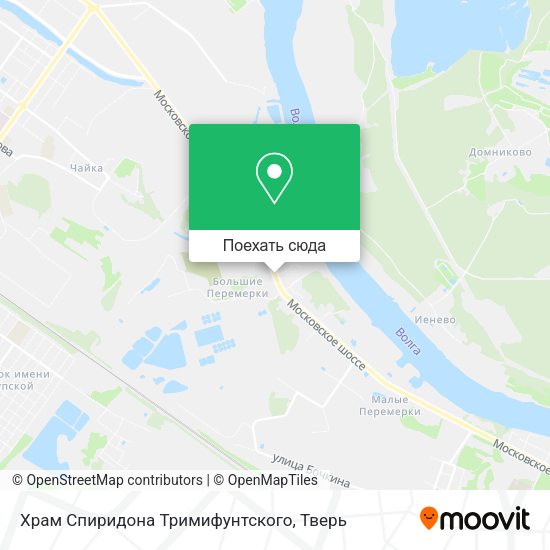 Карта Храм Спиридона Тримифунтского
