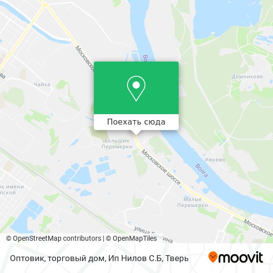 Карта Оптовик, торговый дом, Ип Нилов С.Б