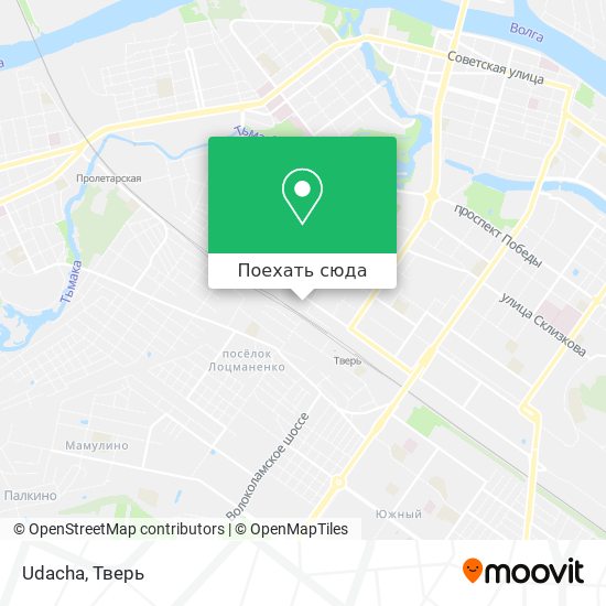 Карта Udacha