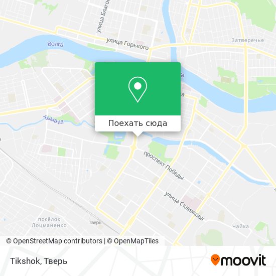 Карта Tikshok