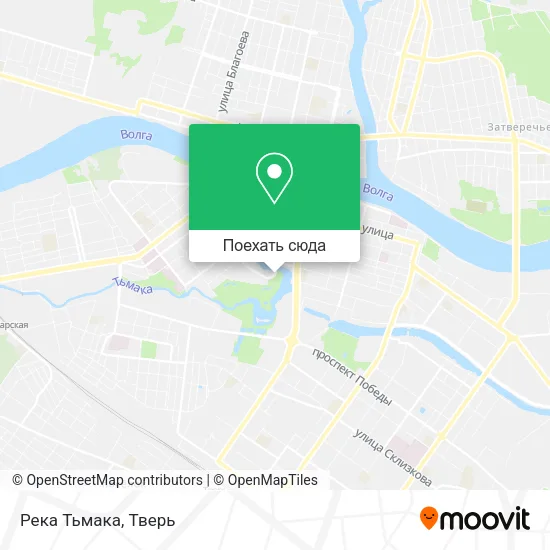 Карта Река Тьмака