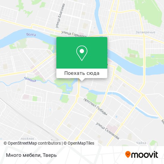 Карта Много мебели