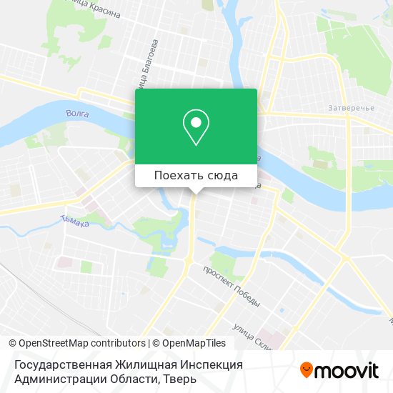 Карта Государственная Жилищная Инспекция Администрации Области