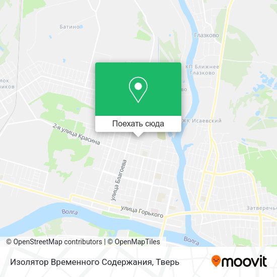 Карта Изолятор Временного Содержания