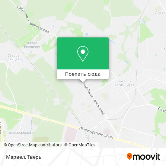 Карта Марвел