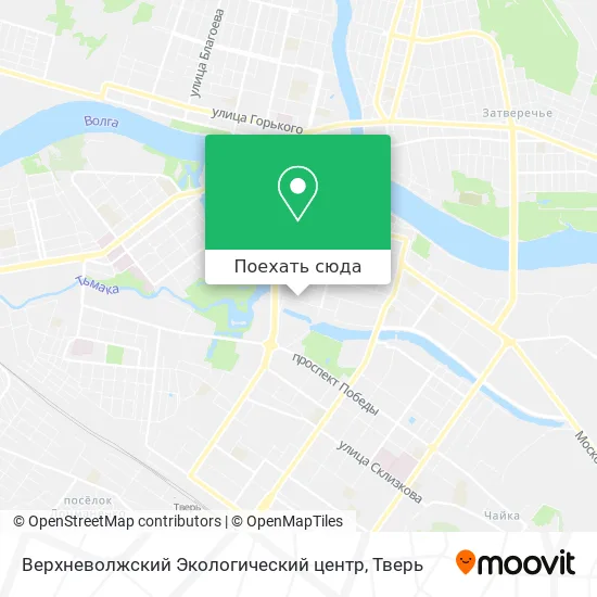 Карта Верхневолжский Экологический центр