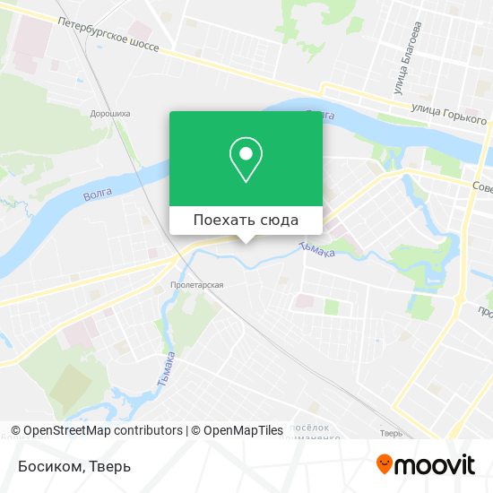 Карта Босиком