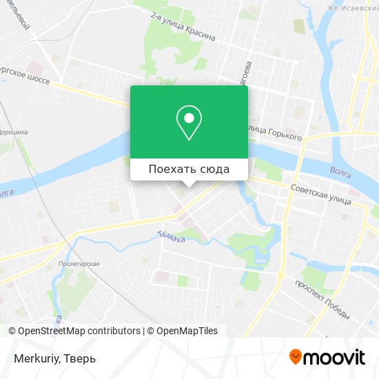 Карта Merkuriy