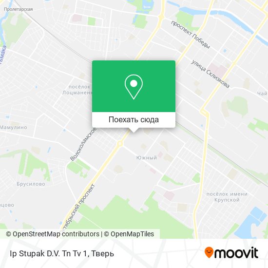 Карта Ip Stupak D.V. Tn Tv 1