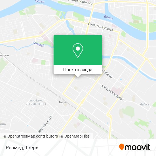Карта Реамед