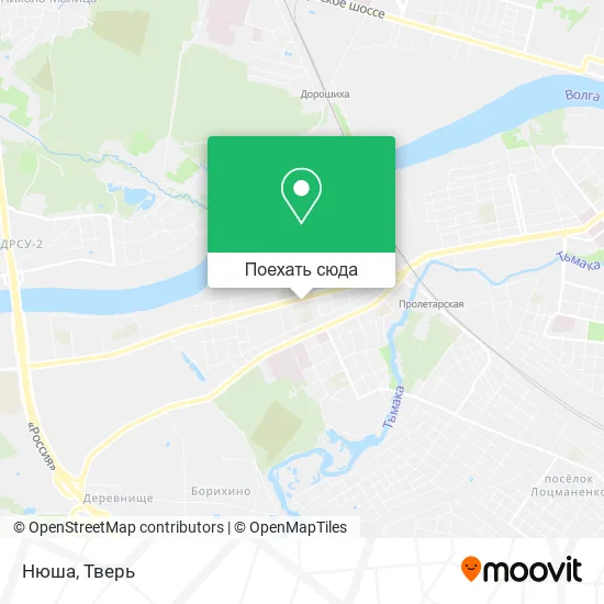 Карта Нюша