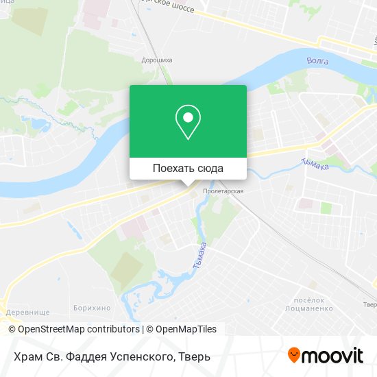 Карта Храм Св. Фаддея Успенского