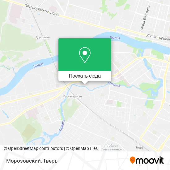 Карта Морозовский