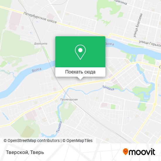 Карта Тверской