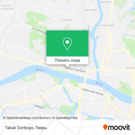 Карта Tabak Gorkogo
