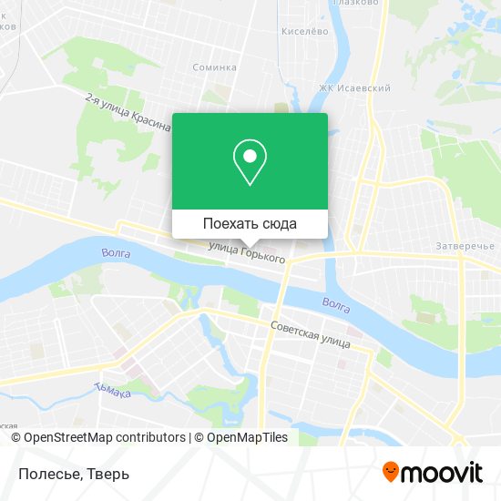Карта Полесье