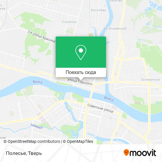 Карта Полесье