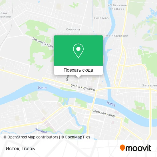 Карта Исток