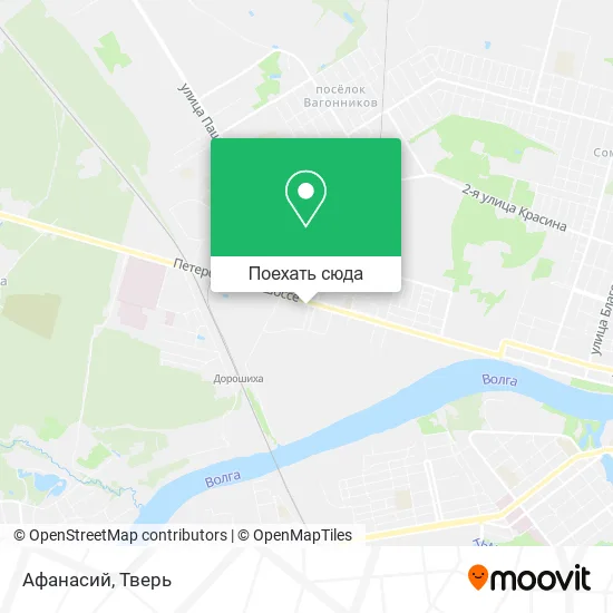 Карта Афанасий