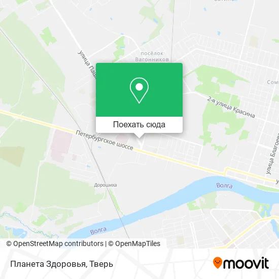 Карта Планета Здоровья