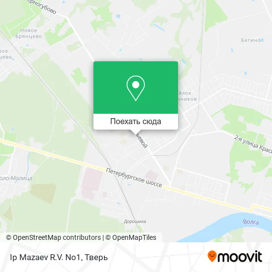 Карта Ip Mazaev R.V. No1