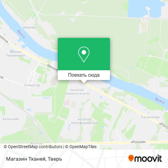 Карта Магазин Тканей