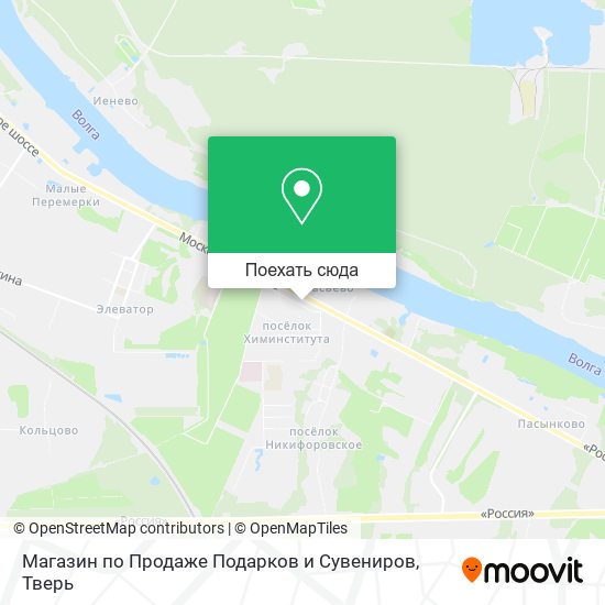 Карта Магазин по Продаже Подарков и Сувениров