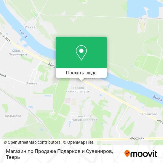 Карта Магазин по Продаже Подарков и Сувениров