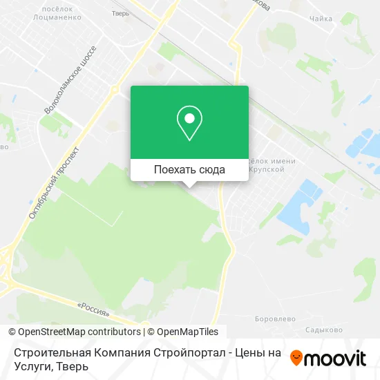 Карта Строительная Компания Стройпортал - Цены на Услуги