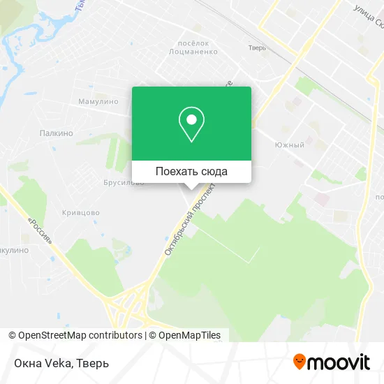 Карта Окна Veka